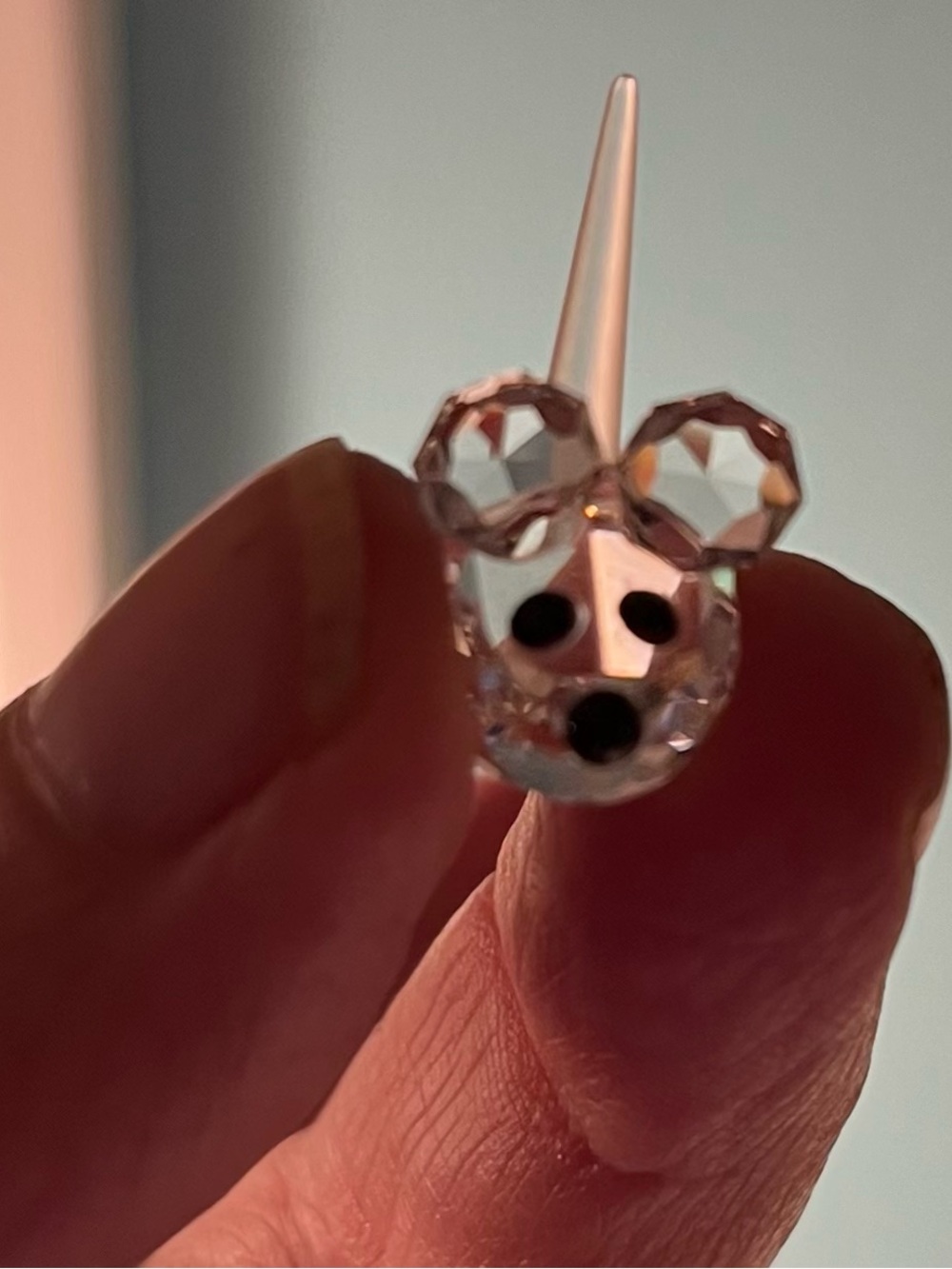 Swarovski Crystal Set Of Three Tiny Adorable Field Mice (Retired) Box Included - Picture 2 of 7